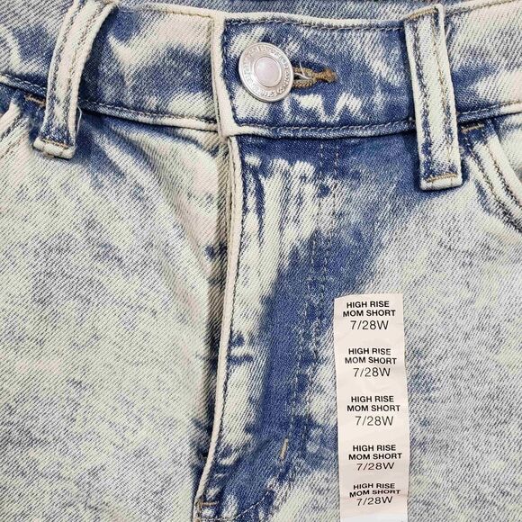 SO High Rise Mom Short Size 7 28W - Picture 3 of 6